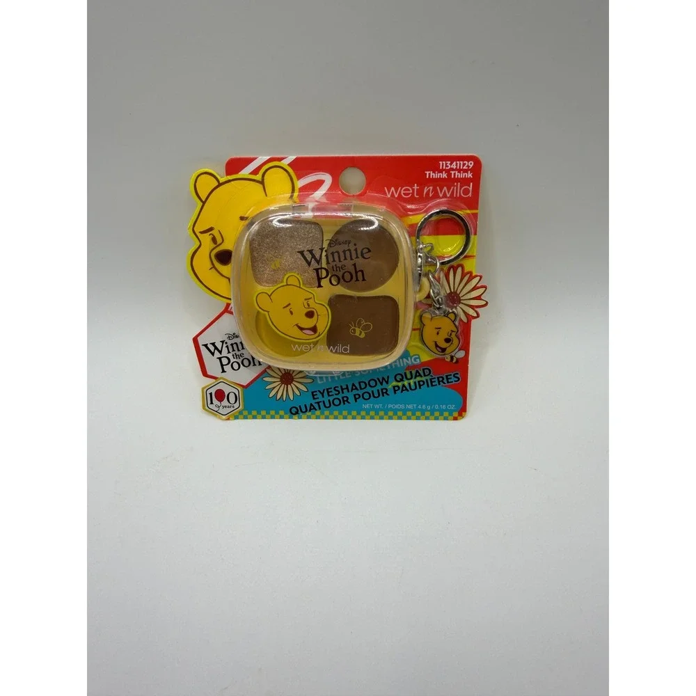 Wet n Wild Unisex OS Winnie the Pooh Eyeshadow Quad‎ Think Think Keychain Disney